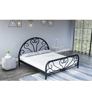 GM 300 BABY SİYAH ÇİFT KİŞİLİK METAL KARYOLA 160X200