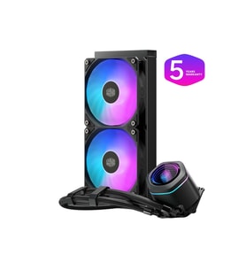 COOLERMASTER 240MM MasterLiquid Core Nex 240 MLX-D24M-A18PA-R1 ARGB AM5-1851p Sıvı Soğutmalı İşlemci Fanı