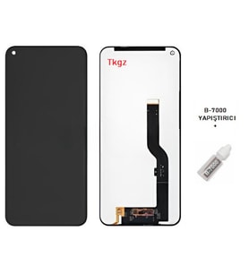 Tkgz - TCL 10L -H770 Uyumlu Lcd Ekran Dokunmatik Servis + B-7000