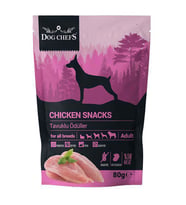 Dog Chefs Chicken Snacks 80 gr (Tavuk Etli Köpek Ödülü)