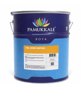 Pamukkale Yol Çizgi Boyası Solvent Bazlı 20 Kg Ral 7044 İpek Gri