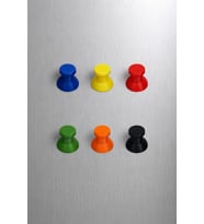 İğne Buzdolabı Magneti 6'lı Set (Çok Renkli)