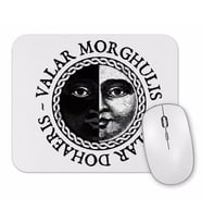 Game Of Thrones Valar Morghulis Valar Dohaeris Mouse Pad