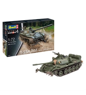 Revell Maket T-55A-Am With Kmt-6-Emt-5 Vso03328
