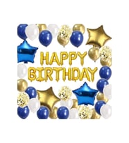 Çıtıpıtıstore Happy Bırthday Folyo Balon Seti