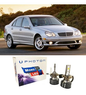 Mercedes C W203 Led Xenon Uzun Far Ampulü H7 Mono Yeni Seri Beyaz
