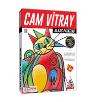 5001 KumToys Cam Vitray - Glass Painting / +6 yaş
