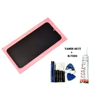 Tkgz General Mobile GM 20 PRO Uyumlu Lcd Ekran Dokunmatik + B-7000 + Tamir Seti