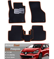 Renault Clio 4 Hatchback (2012-2019) Uyumlu EVA Paspas Tam Set – Birebir Uyum,Araca Özel Tasarım