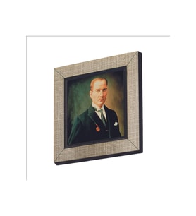 Mustafa Kemal Atatürk Baskılı MDF Magnet 7X7