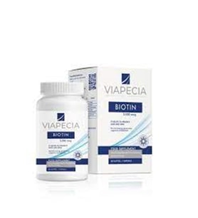 Viapecia Biotin 5000 mcg 60 Kapsül