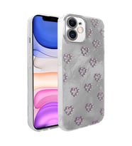Apple iPhone 11 Uyumlu Kılıf Kamera Korumalı Figürlü Zore Ponti Silikon Kapak (Beyaz)