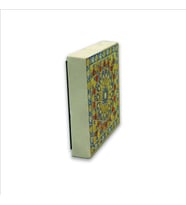 Çini desen Baskılı Doğaltaş  Magnet(KD-007)Buzdolabı Süsü