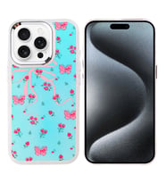 Apple iPhone 15 Pro Max Uyumlu Kılıf Airbag Tasarımlı Zore Hadra Kapak (Çok Renkli)