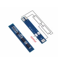 2S 3A BMS Lityum Li-ion Batarya Koruma Kartı 18650 Pil Lipo