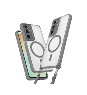 Samsung Galaxy S25 Plus Kılıf Enka Magsafe Silikon Kılıf - Titan Gri
