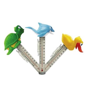 Poolline Yüzer Tip Happy Zoo Termometre, Havuz Derecesi