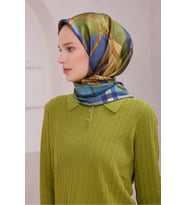 Belli % 100 Twill İpek Eşarp 4206D 52