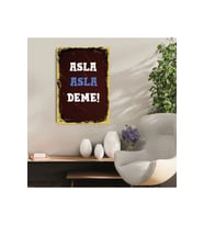 Ahşap Retro Mdf Poster , Komik Sözler , Duvar Yazıları , Manzara ,  Tarih , Edebiyat - Tbl0135