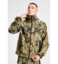 Nike Tech Fleece Full Zip Windrunner Hoodie Kapüşonlu Unisex Kamuflaj Sweatshirt