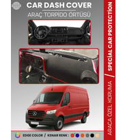 MERCEDES SPRINTER VS30 (2018-2024) Torpido Örtüsü Premium Kalite Torpido Koruma Özel Kesim UV Koruma