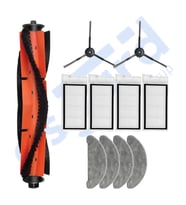 Roidmi Eve - Eve Plus Uyumlu 1 Ana Fırça 2 Yan Fırça 4 Filtre 4 Mop PKT-iasgf0000650