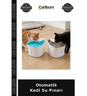Özel Üretim Evcil Hayvan Akıllı LED Göstergeli Sessiz Filtreli Otomatik Kedi Su Pınarı