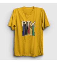 Presmono Unisex Sarı Vintage Pentatonix T-Shirt 75497tt (Sarı)