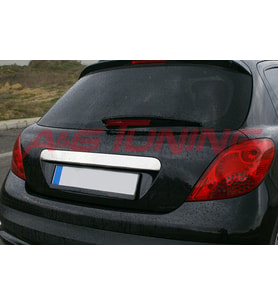 Peugeot 207 Krom Bagaj Çıtası 2006 Üzeri Paslanmaz Çelik