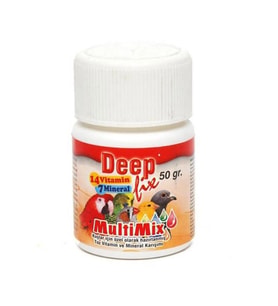 Deep Fix  Multimix Kuşlar İçin Toz Vitamin 50 gr