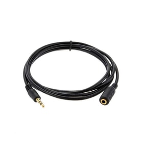 Kulaklık uzatma 3.5 mm jack SES UZATMA  5 metre KABLO