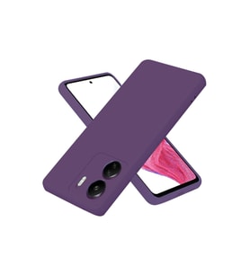 Redmi 13C Kılıf First Silikon - Mor