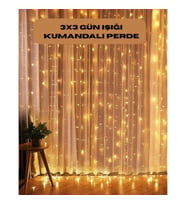 Mey İthalat® 8 Fonksiyonlu Uzaktan Kumandalı Günışığı Perde Peri Led Dekoratif Işık