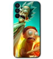 Galaxy A15 Kılıf HD Desen Baskılı Kılıf - Rick Morty