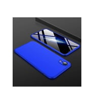 Apple iPhone XR Uyumlu Kılıf Zore Ays Kapak (Mavi)