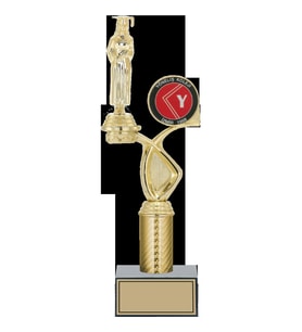 ODAK KUPA - Figürlü Kupalar - Mezuniyet Kadın Figürlü Kupalar FG-015 C - 35 cm