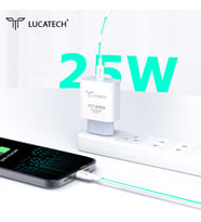 iPhone Hızlı Şarj Aleti 25W Pd Type-C-Lighting Akıllı Çip Teknolojili Ultra Hızlı iPhone Şarj Cihazı