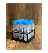 50ml Falkon Minimal Deney Tüpü Standı (3*3) (Tüpler görsel amaçlıdır)