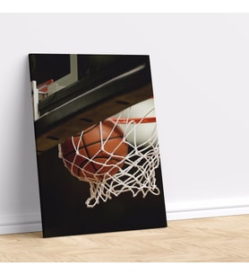 Basketbol Pota Temalı Kanvas Tablo