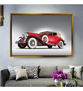 Altın Çerçeveli dekoratif tablo a1964 (Gold)