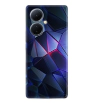 Vivo V29 Lite Kılıf Resimli Desenli Silikon Platinium Series Üçgenler 2 1872