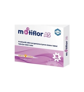 Motiflor As Probiyotik 15 Tablet