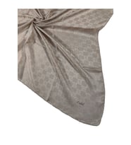 Enba Jakarlı Dama Desenli Eşarp (Gold)