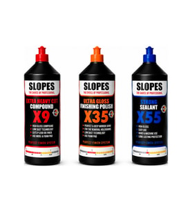 Slopes X9 Extra Kalın X35 Hare ve X55 Boya Koruma Seti 1 lt