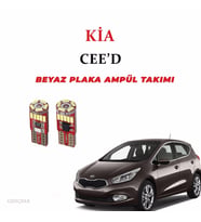 KİA CEED PLAKA AMPÜL SET BEYAZ ARIZA IŞIĞI YAKMAZ(CANBUS)