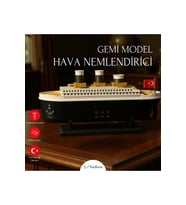 Gemi Tasarımlı Hava Nemlendirici ile Ferah ve Taze Atmosfer