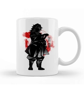 Crimson Giyu Kupa Bardak Porselen