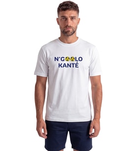 ''N'Goolo Kante'' Futbol Temalı Baskılı %100 Pamuk Rahat Kesim Premium Erkek Taraftar Tişört