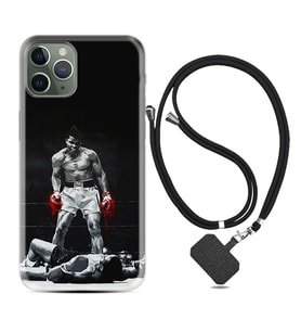 Apple iPhone 11 12 13 14 Pro Max Kılıf Boyun Askılı Silikon Moon Baloon 1369