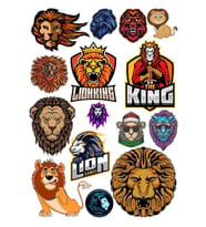 Aslan Kral Sticker Set 11 Parça Telefon, Tablet, Defter, Laptop Sticker